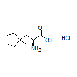 (S)-2-Amino-3-(1-methylcyclopentyl)propanoic Acid Hydrochloride