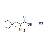 (R)-2-Amino-3-(1-methylcyclopentyl)propanoic Acid Hydrochloride