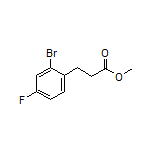 Methyl 3-(2-Bromo-4-fluorophenyl)propanoate