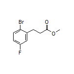 Methyl 3-(2-Bromo-5-fluorophenyl)propanoate