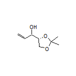 1-[(4R)-2,2-Dimethyl-1,3-dioxolan-4-yl]prop-2-en-1-ol