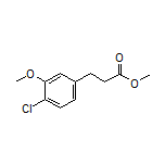 Methyl 3-(4-Chloro-3-methoxyphenyl)propanoate