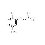 Methyl 3-(5-Bromo-2-fluorophenyl)propanoate