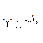 Methyl 3-[3-(Difluoromethoxy)phenyl]propanoate