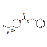 1-Cbz-4-(difluoromethyl)piperidin-4-ol