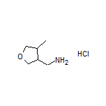 (4-Methyltetrahydrofuran-3-yl)methanamine Hydrochloride