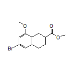 Methyl 6-Bromo-8-methoxy-1,2,3,4-tetrahydronaphthalene-2-carboxylate