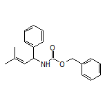 N-Cbz-3-methyl-1-phenyl-2-buten-1-amine