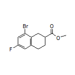 Methyl 8-Bromo-6-fluoro-1,2,3,4-tetrahydronaphthalene-2-carboxylate