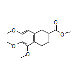 Methyl 5,6,7-Trimethoxy-1,2,3,4-tetrahydronaphthalene-2-carboxylate