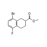 Methyl 8-Bromo-5-fluoro-1,2,3,4-tetrahydronaphthalene-2-carboxylate