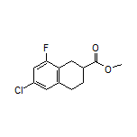Methyl 6-Chloro-8-fluoro-1,2,3,4-tetrahydronaphthalene-2-carboxylate