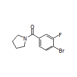 (4-Bromo-3-fluorophenyl)(pyrrolidin-1-yl)methanone