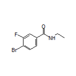 4-Bromo-N-ethyl-3-fluorobenzamide
