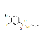 4-Bromo-3-fluoro-N-propylbenzenesulfonamide