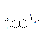 Methyl 6-Fluoro-7-methoxy-1,2,3,4-tetrahydronaphthalene-2-carboxylate