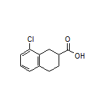 8-Chloro-1,2,3,4-tetrahydronaphthalene-2-carboxylic Acid