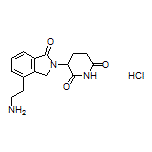 3-[4-(2-Aminoethyl)-1-oxoisoindolin-2-yl]piperidine-2,6-dione Hydrochloride