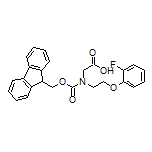 2-[Fmoc-[2-(2-fluorophenoxy)ethyl]amino]acetic Acid