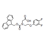 2-[Fmoc-[2-(3,4-difluorophenoxy)ethyl]amino]acetic Acid