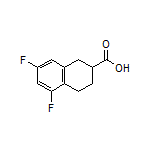 5,7-Difluoro-1,2,3,4-tetrahydronaphthalene-2-carboxylic Acid