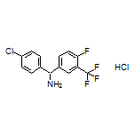 (4-Chlorophenyl)[4-fluoro-3-(trifluoromethyl)phenyl]methanamine Hydrochloride