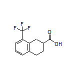 8-(Trifluoromethyl)-1,2,3,4-tetrahydronaphthalene-2-carboxylic Acid
