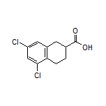 5,7-Dichloro-1,2,3,4-tetrahydronaphthalene-2-carboxylic Acid