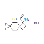 1-Amino-7,7-difluorospiro[3.5]nonane-1-carboxylic Acid Hydrochloride
