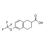 6-(Trifluoromethoxy)-1,2,3,4-tetrahydronaphthalene-2-carboxylic Acid