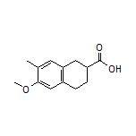 6-Methoxy-7-methyl-1,2,3,4-tetrahydronaphthalene-2-carboxylic Acid