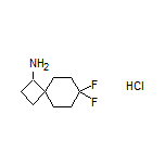 7,7-Difluorospiro[3.5]nonan-1-amine Hydrochloride