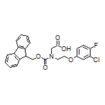 2-[Fmoc-[2-(3-chloro-4-fluorophenoxy)ethyl]amino]acetic Acid