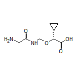 (R)-2-[(2-Aminoacetamido)methoxy]-2-cyclopropylacetic Acid