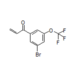 1-[3-Bromo-5-(trifluoromethoxy)phenyl]prop-2-en-1-one
