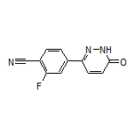 2-Fluoro-4-(6-oxo-3,6-dihydropyridazin-3-yl)benzonitrile