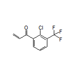 1-[2-Chloro-3-(trifluoromethyl)phenyl]prop-2-en-1-one
