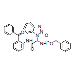 2-(1H-Benzo[d][1,2,3]triazol-1-yl)-N-(2-benzoylphenyl)-2-(Cbz-amino)acetamide