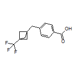 4-[[3-(Trifluoromethyl)bicyclo[1.1.1]pentan-1-yl]methyl]benzoic Acid