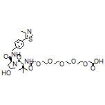 (S)-19-[(2S,4R)-4-Hydroxy-2-[[4-(4-methylthiazol-5-yl)benzyl]carbamoyl]pyrrolidine-1-carbonyl]-20,20-dimethyl-17-oxo-3,6,9,12,15-pentaoxa-18-azahenicosan-1-oic Acid