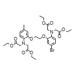 Diethyl 2,2’-[[2-[2-[2-[Bis(2-ethoxy-2-oxoethyl)amino]-5-bromophenoxy]ethoxy]-4-methylphenyl]azanediyl]diacetate