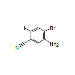 5-Amino-4-bromo-2-iodobenzonitrile