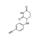 3-[(4-Ethynylphenyl)amino]piperidine-2,6-dione
