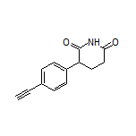 3-(4-Ethynylphenyl)piperidine-2,6-dione
