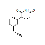 3-[3-(Prop-2-yn-1-yl)phenyl]piperidine-2,6-dione