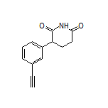 3-(3-Ethynylphenyl)piperidine-2,6-dione