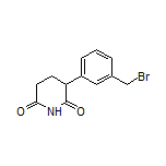 3-[3-(Bromomethyl)phenyl]piperidine-2,6-dione