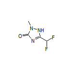 5-(Difluoromethyl)-2-methyl-1H-1,2,4-triazol-3(2H)-one
