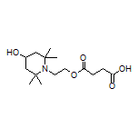4-[2-(4-Hydroxy-2,2,6,6-tetramethyl-1-piperidyl)ethoxy]-4-oxobutanoic Acid