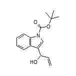 1-(1-Boc-3-indolyl)prop-2-en-1-ol